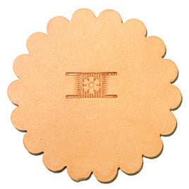 Image of PX006 - PX006 Basketweave Leathercraft Stamp