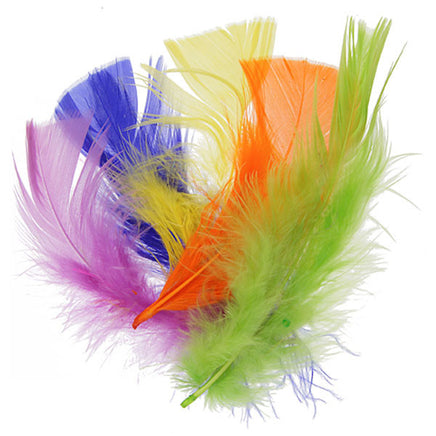 Image of 78003020-02H - Plumes 4" - 6" Neon Mix 20g
