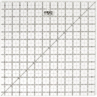Image of QR-12S - QR-6X12 12 1/2" Square Frosted Acrylic Ruler