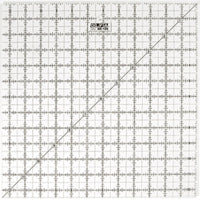 OLFA (QR-12S) 12 1/2" Square Frosted Acrylic Ruler #1071818