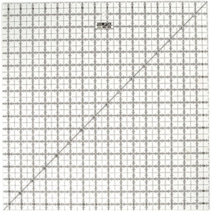 Image of QR-16S - QR-16S 16 1/2" Square Frosted Acrylic Ruler