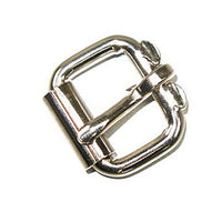 Roller Buckle 3/4" (1.9 cm) Nickel Plated