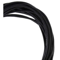 Image of 75129921-1 - 1.5mm Round Leather Cord Black - By The Yard