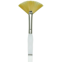 ROYAL BRUSH SG850 Soft Grip Gold Taklon Fan Brush