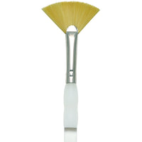 ROYAL BRUSH SG850 Soft Grip Gold Taklon Fan Brush