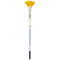 ROYAL BRUSH SG850 Soft Grip Gold Taklon Fan Brush