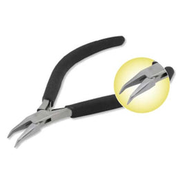 Image of 201A-013 - Slim Bent Chain Nose Pliers