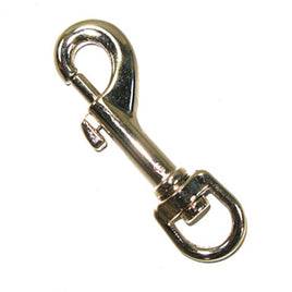 Image of 1151-12 - Swivel Eye Bolt Snap 1/2" Nickel Plated