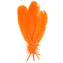 Image of 78003004-05H - Turkey Quill 12" Orange 6 Pack