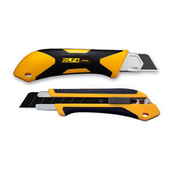 OLFA XH AL 25mm Extra Heavy Duty Fiberglass Rubber Grip Utility