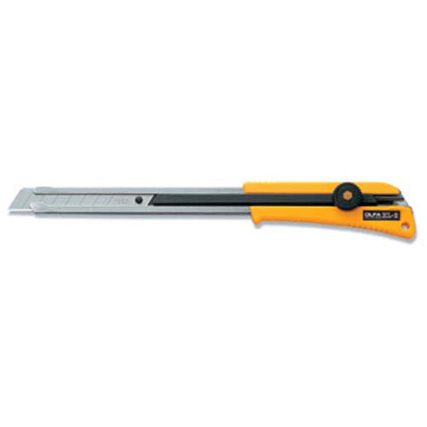 OLFA XL-2 – Cutter Extra Long Lourd En Polypropylène Résistant, Lame Large Pour Découpes Précises Et Robustes