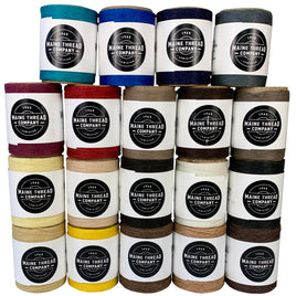 .035" Waxed Poly Cord 3 Ply by Maine Thread