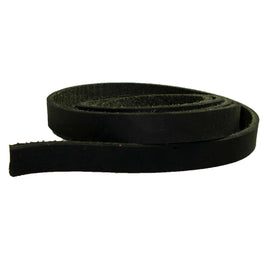 Latigo Saddle String Leather Strap 1/2" x 48" 5008-00 Black Brown and Burgundy