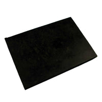 Black Rubber Plate Board 3461-03 for use with Knife and Cutting Tool Hole Punch