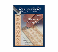 Realeather Crafts Leathercraft Discover Stamp Set T4916 8 Stamps