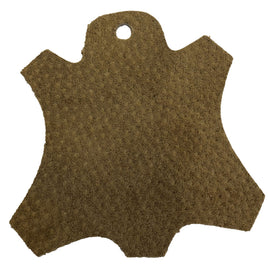 Premium Garment Grade Pig Suede Leather Hide 0.5mm Avg 7-9 sqft - Tobacco