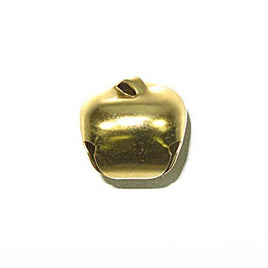 Jingle Bells 25mm Round Gold 10 Pack