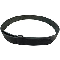 1.5"(38mm) Black Solid Torino Leather Mechanic's Belt Handmade in Canada by Zelikovitz