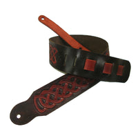 Vegetable Tanned Cowhide Leather Guitar Strap II Kit