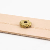 Solid Brass Leather Embossing Wheels
