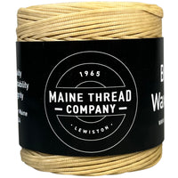 .040" Beige Braided Waxed Cord