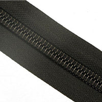 #10C YKK Nylon Zipper Tape Black - By The Yard