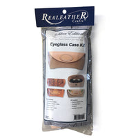 Realeather Silver Edition Leather Eye Glass Case Kit Premium Vegtan Leathercraft Kit