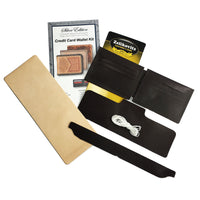 Realeather Silver Edition Credit Card Wallet Kit Leather Craft Kit