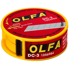 OLFA  DC-3 Pocket-Size Blade Disposal Can #1056984