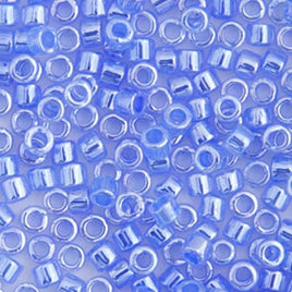 Delica 11/0 RD Light Crystal Sapphire Ceylon Lined