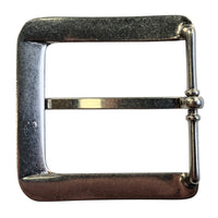 Heel Bar Buckle 1-1/2" Nickel Plated Belt Buckle 1550-02