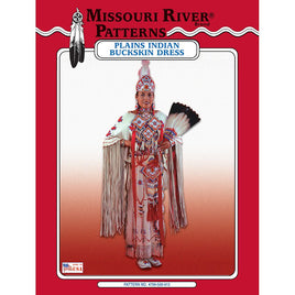 Plains Indian Buckskin Dress Pattern