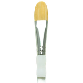 ROYAL BRUSH SG950 Soft Grip Gold Taklon Oval Wash Brush