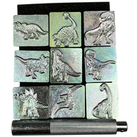 Dinosaur Pattern Stamp 10 Pcs Set