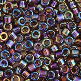 Delica 11/0 RD Bronze Transparent AB