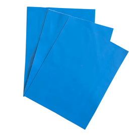 Delux Brilliant Blue Garment Leather 8.5" x 11"