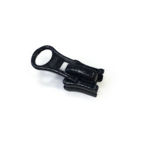 YKK #5 Vislon Bottom Slider Zipper Pull Hardware Black - 10 Pack