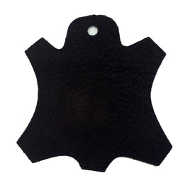 Premium Garment Grade Pig Suede Leather Hide 0.5mm Avg 7-9 sqft - Black