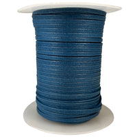 Cotton Wax Cord 3.0mm Flat - Royal