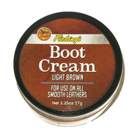 Fiebing's Boot Cream Polish 2.25 oz Jar for Smooth Grained Leather