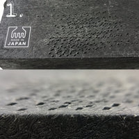 Japanese Black Rubber Large Punching Cutting Board  30mm x 200mm x 300mm