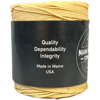 .030" Beige Braided Waxed Cord