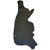 Black Sabex Chrome Oil Tanned Water Buffalo Leather, 5-6 oz