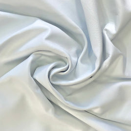Delux White Garment Leather