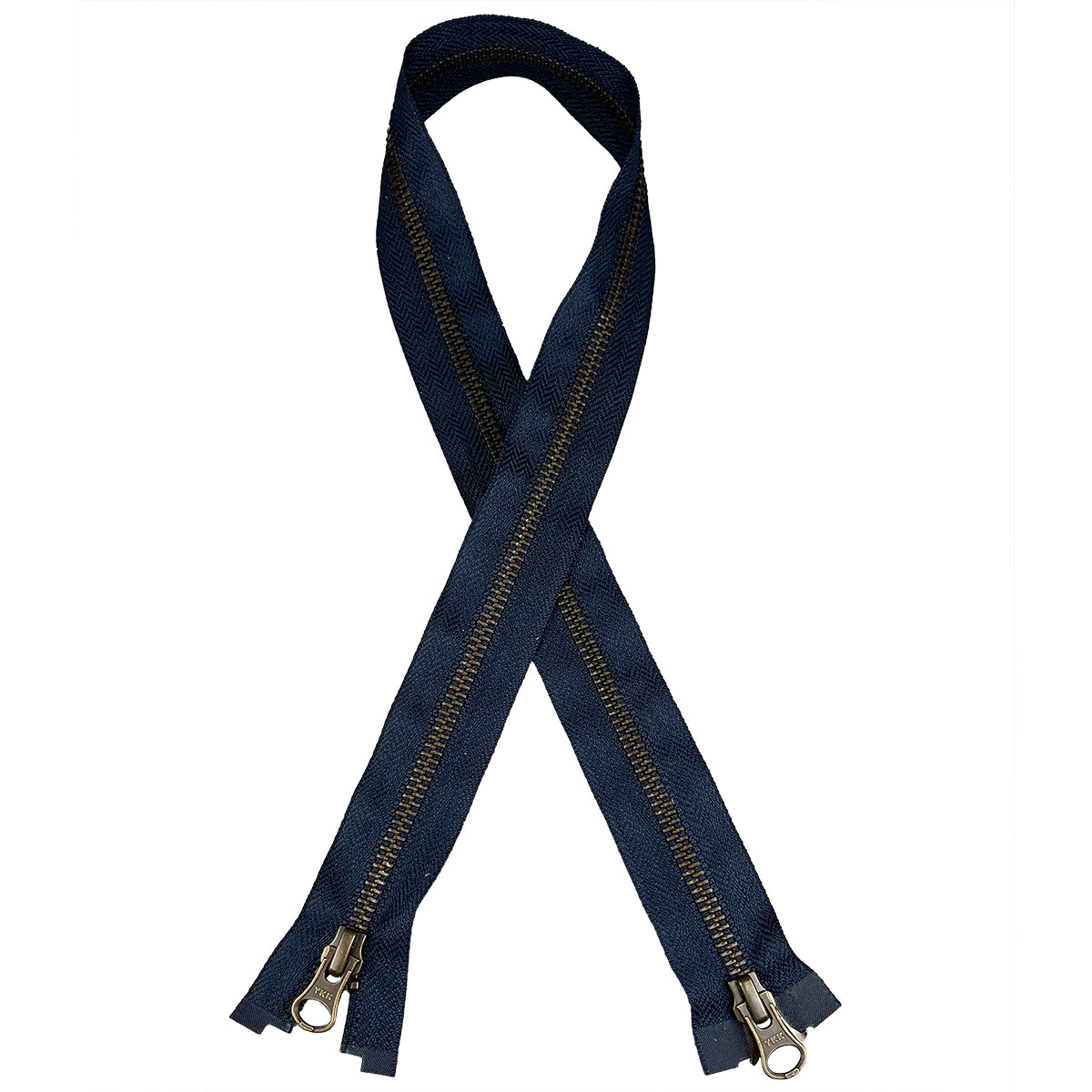 YKK #5 2-Way Aluminum Zipper 26