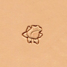 W964 Rose Bud Leathercraft Stamp