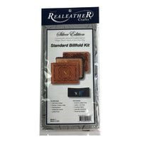Realeather Silver Edition Standard Billfold Kit Leather Craft Wallet Kit