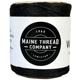Black Waxed Poly Cord .030"