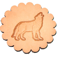 Wolf 3-D Leathercraft Stamp 88475-00