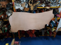 Natural Veg Tan Cowhide Tooling Leather U.S.A. Sides 9 to 10 oz. (3.6 to 4 mm)